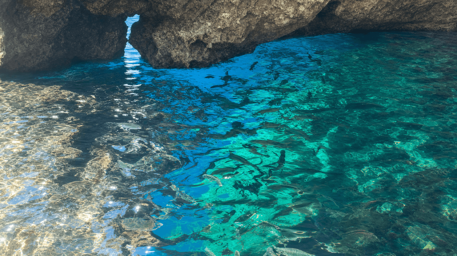 bbq-sea-cave-clear-turquoise-water