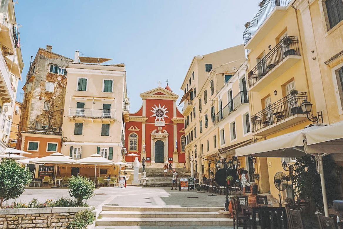 corfu old town 2